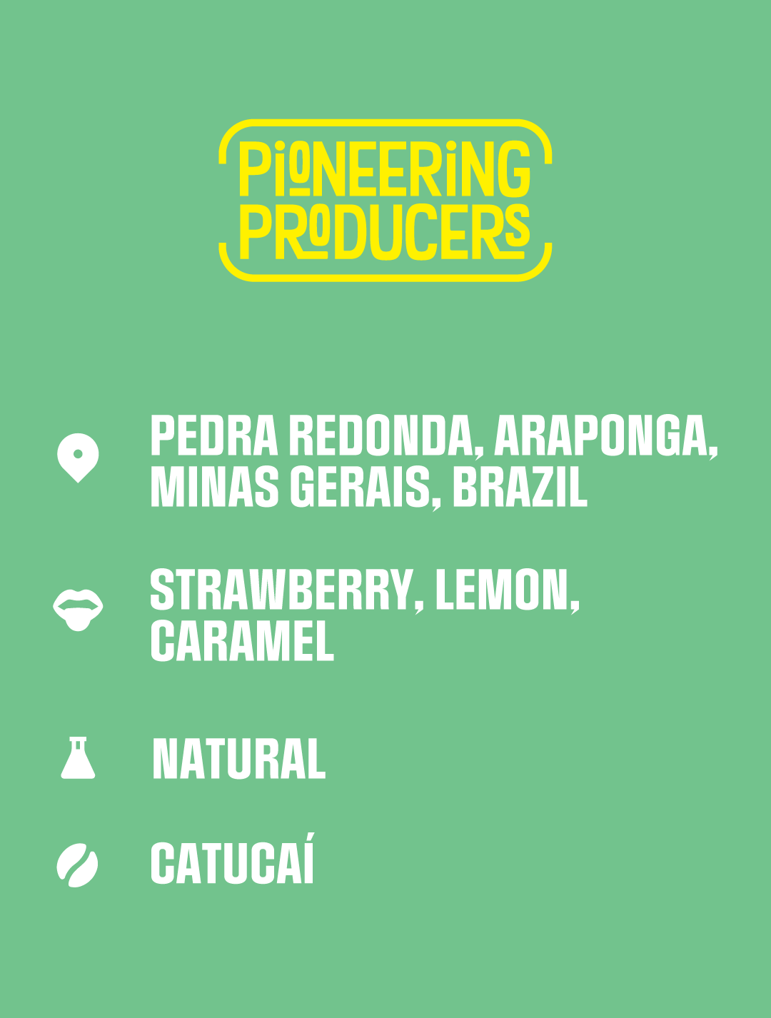 Pioneering Producers &lt;br/&gt; Brazil, Jesus Eusébio Lopes, Natural