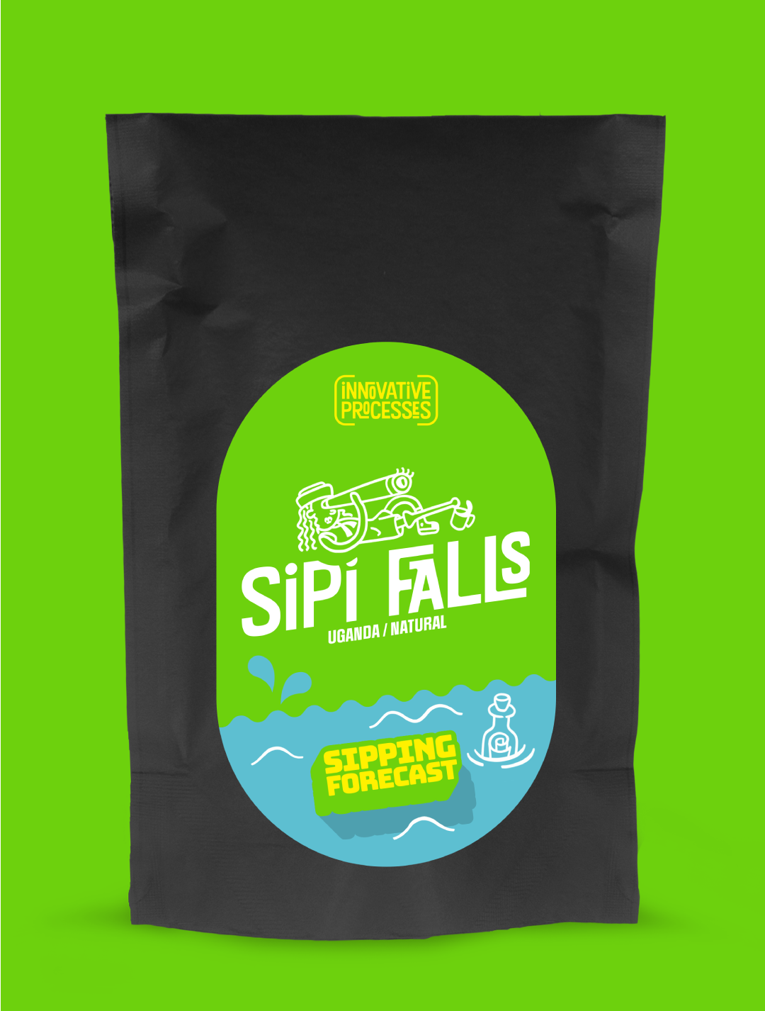 Single origin coffee from Sipi Falls, Uganda. Coffee beans