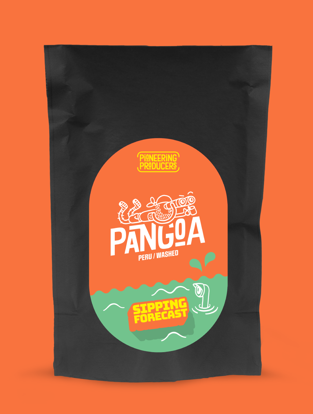 Single-origin coffee from Pangoa in Peru