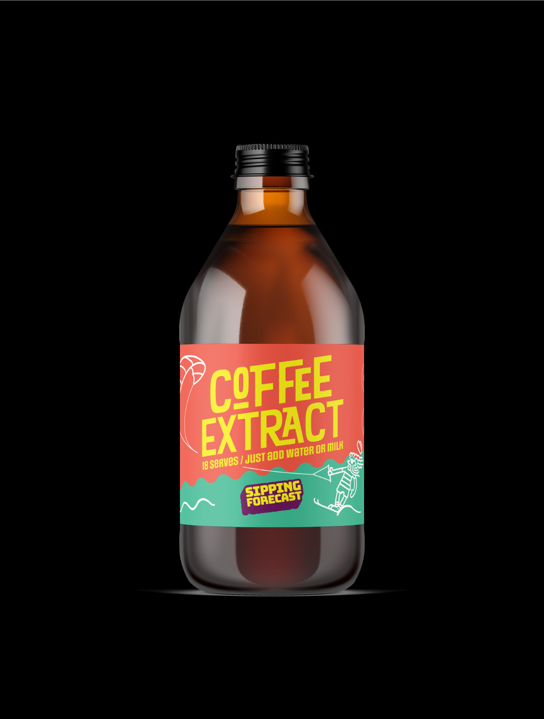 Bottle of Sipping Forecast Coffee Extract